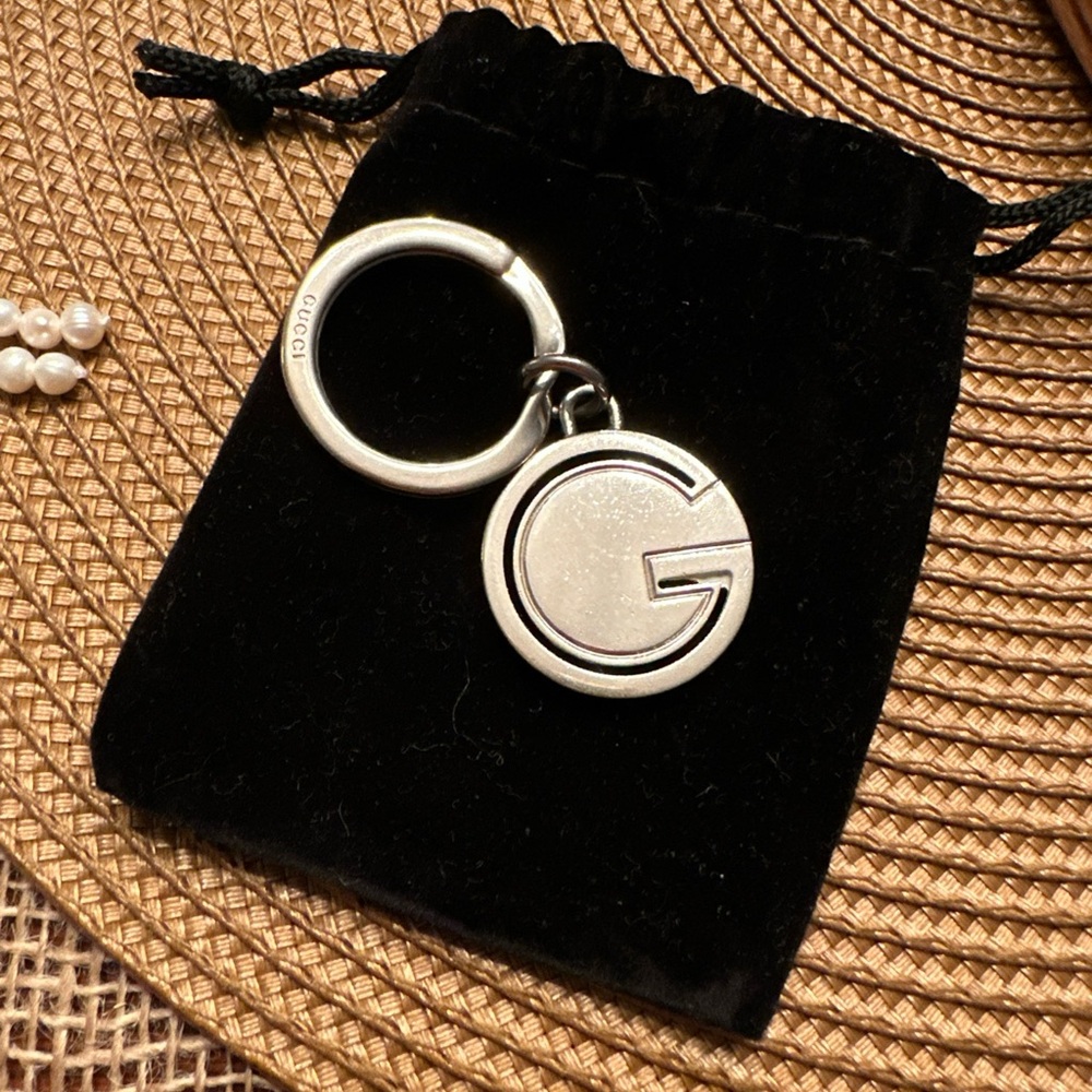 Gucci Silver Key Holder Accessory